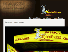 Tablet Screenshot of chocolezza.com.ar